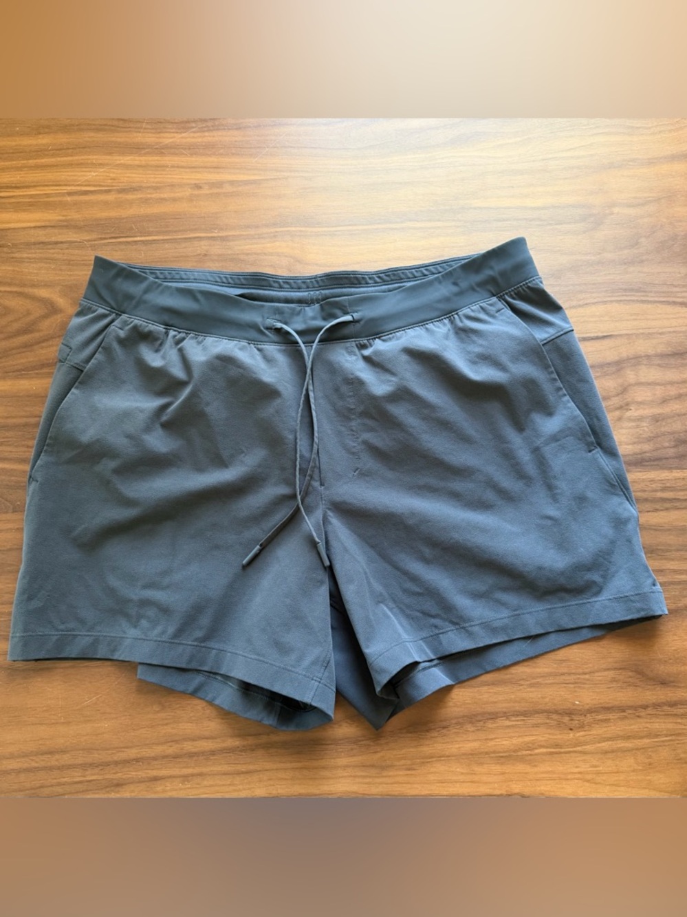 Lululemon Zeroed In Linerless Short 5" Graphite grey Size XL